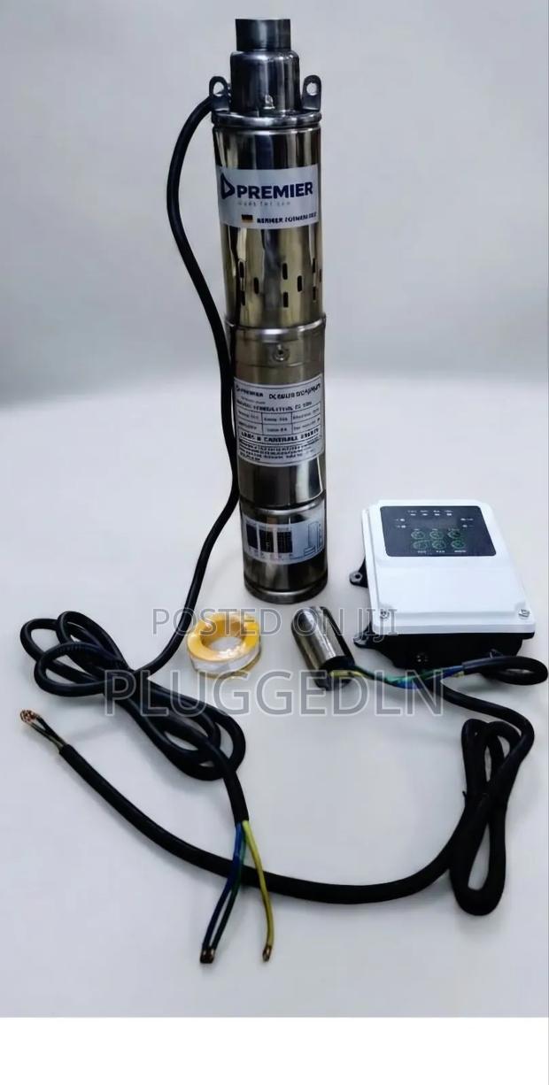 Premier 1inch 2m3/H Dc Solar Submersible Pump 120 M- 600w