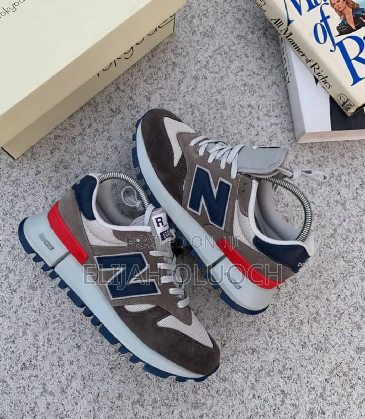 New Balance Rc1300 Grey/Blue Quality Shoes