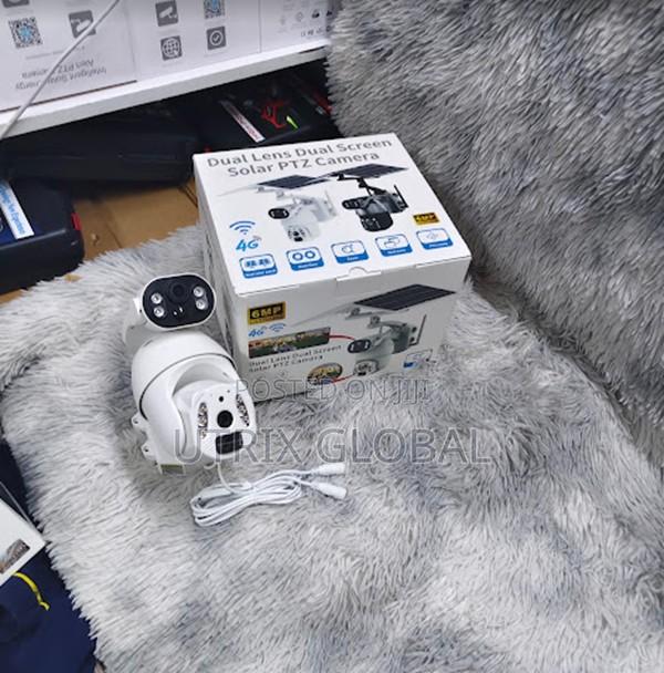 Ubox 6mp 4g Long Range Solar Ptz Camera