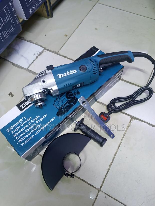 Electric Makita 9" Angle Grinder - main view