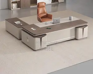 Modern Office Desk : Advanced 1.6m Executive L-Shaped Office Desk