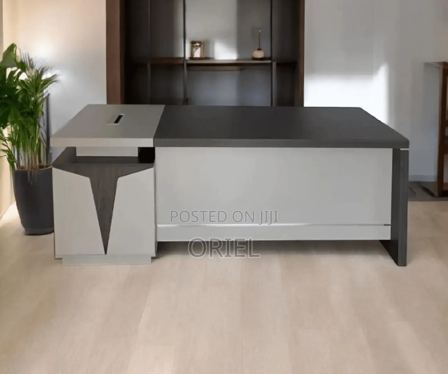 Modern Office Desk : Advanced 1.6m Executive L-Shaped Office Desk