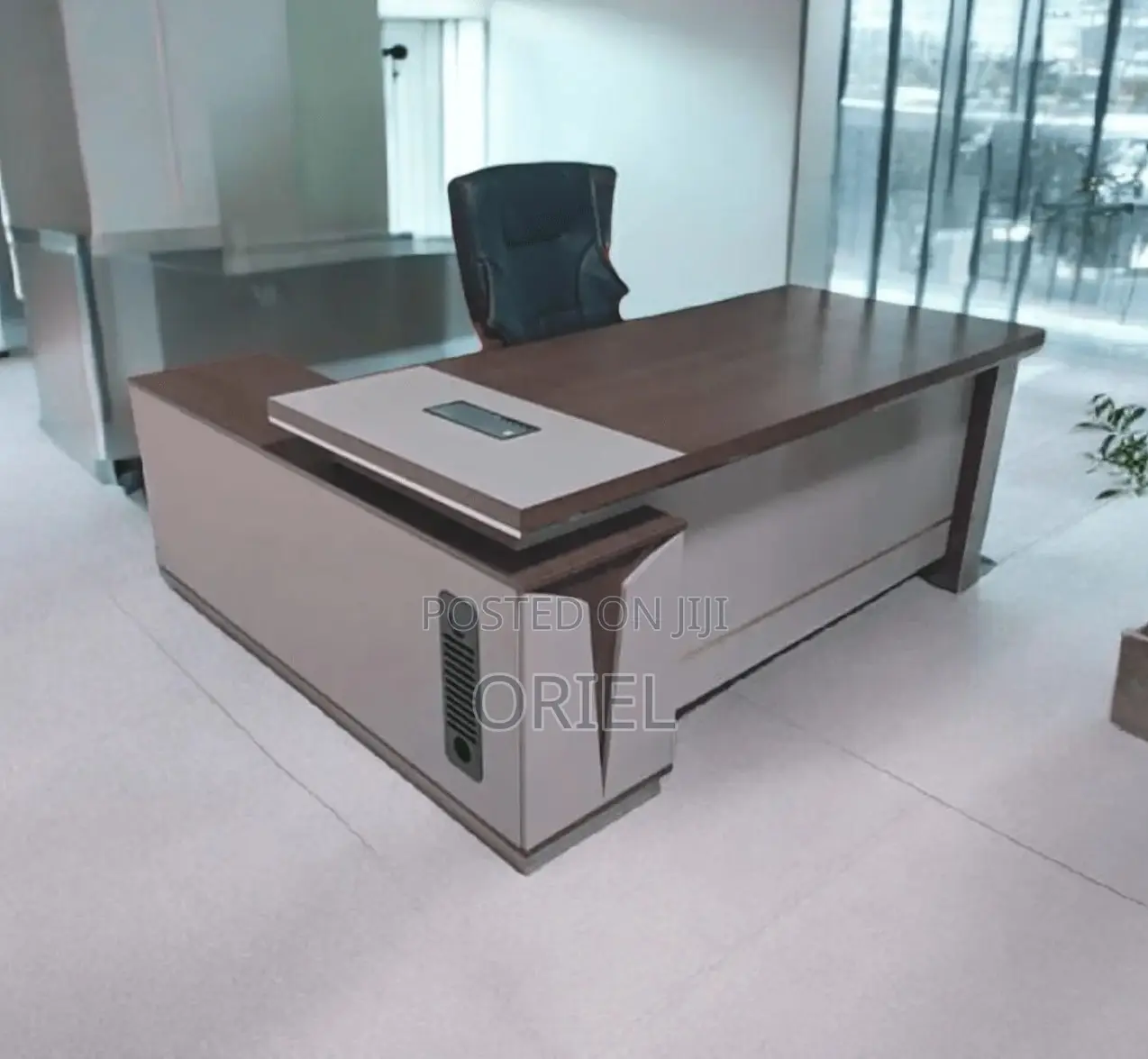 Modern Office Desk : Advanced 1.6m Executive L-Shaped Office Desk
