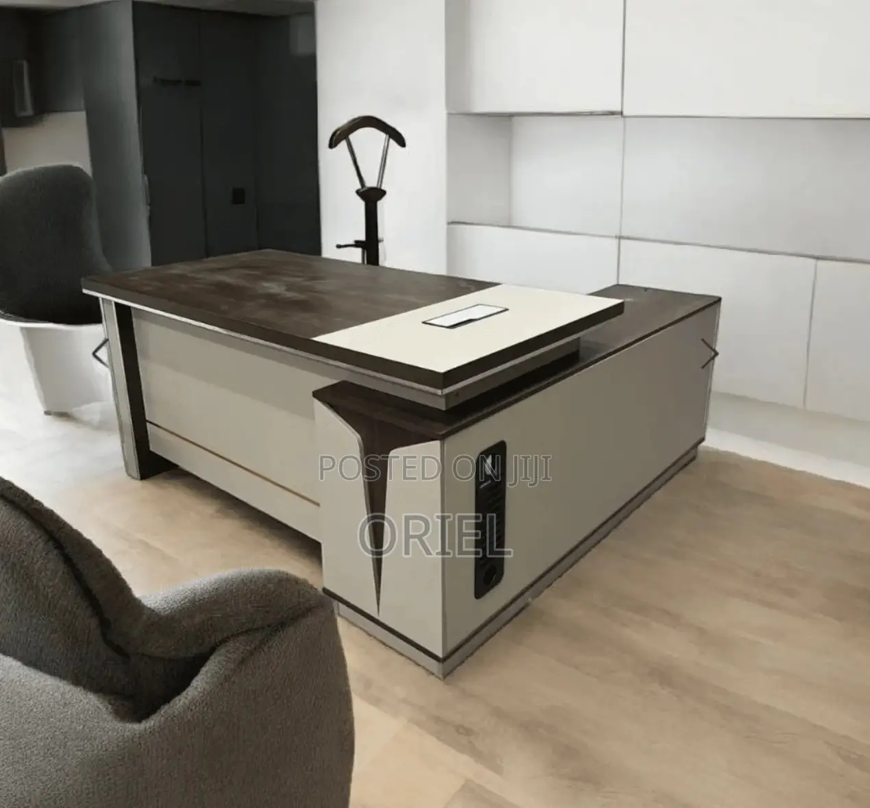 Modern Office Desk : Advanced 1.6m Executive L-Shaped Office Desk