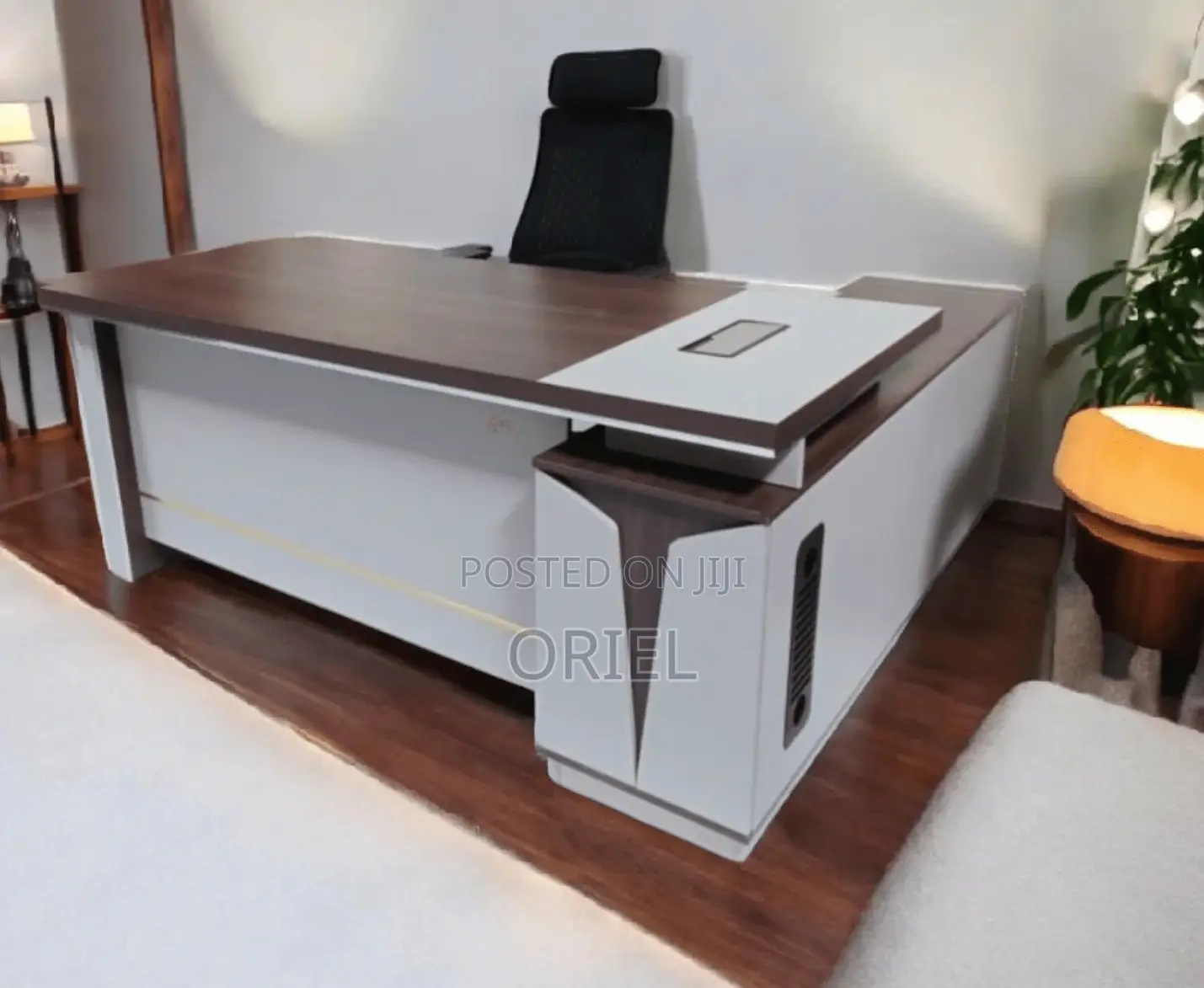 Modern Office Desk : Advanced 1.6m Executive L-Shaped Office Desk