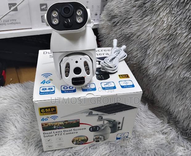 Ubox 6mp 4g High Resolution Solar PTZ Camera - main view