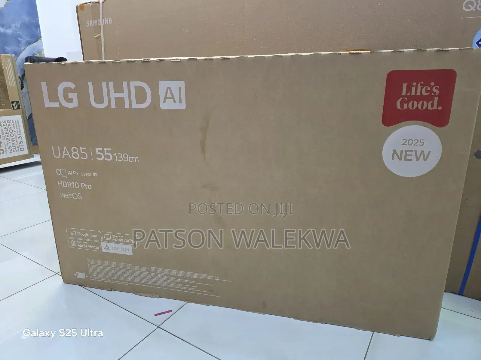 Lg 55 Inch Uhd Ai Ua85 Smart Tv Hdr10 Webos25 2025