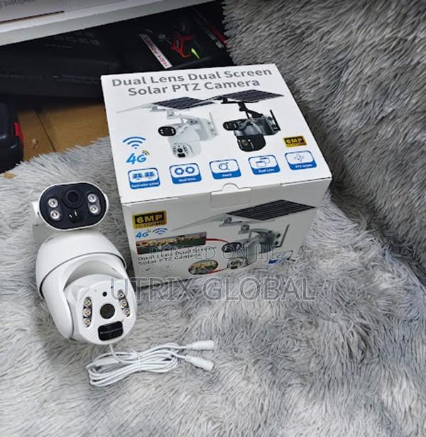 Ubox 6mp 4g Compound Solar Dual Lens Camera - main view