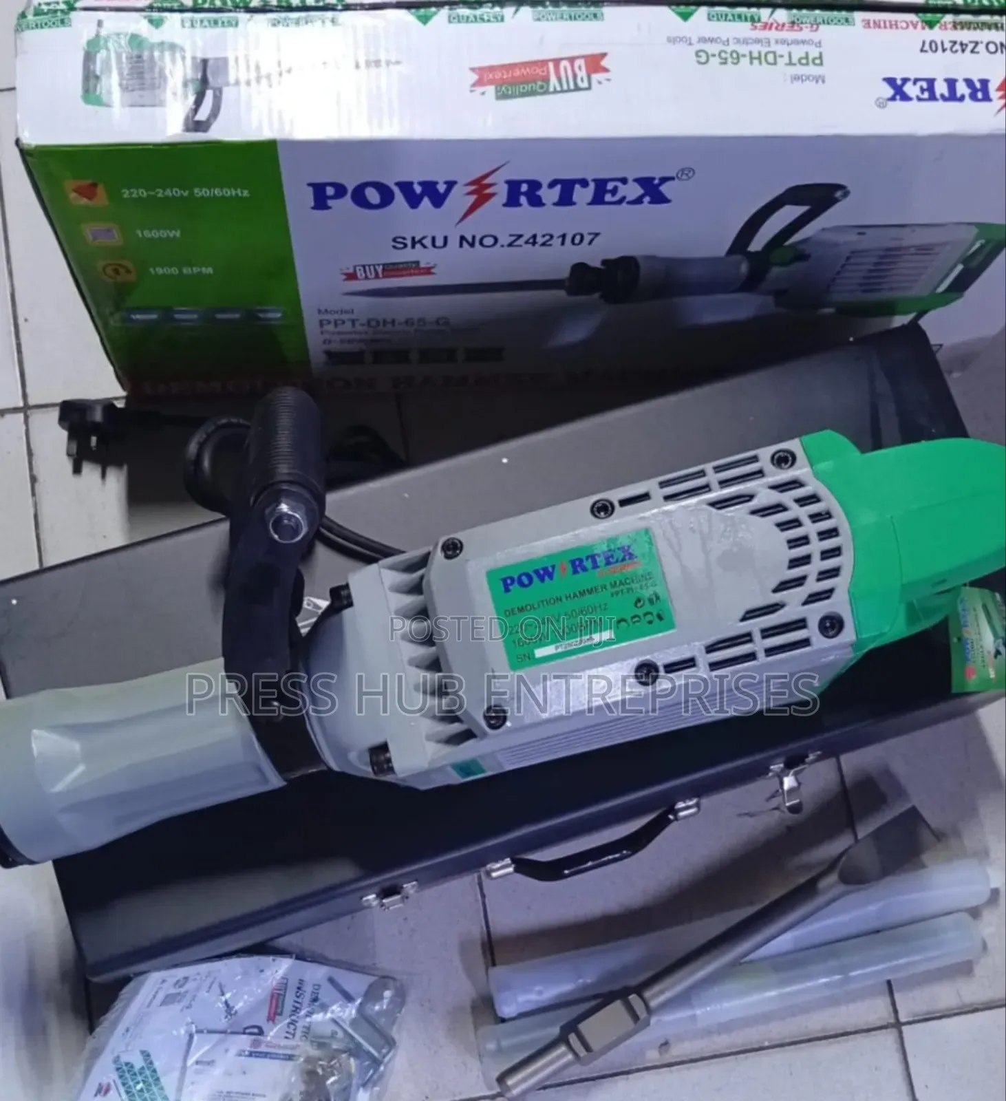 Powertex Demolition Hammer Machine,* 