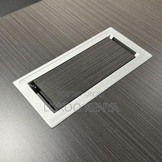 Office Desk; 1.6 M Executive Gray L Shape in Colour Office Desk - thumbnail 10