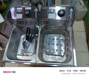 Double Macro Electric Fryer