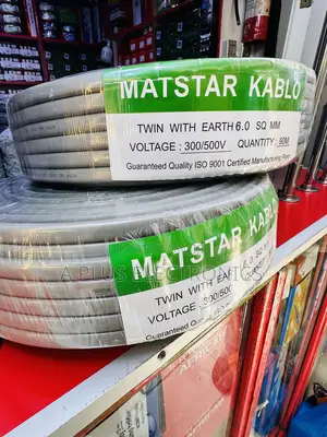 Matstar 6.0mm Twin With Earth Cable – Original Premium Grade