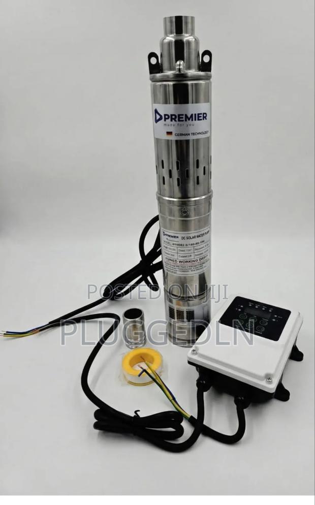 Premier 1inch 2m3/H -Dc Submersible Pump 140m Head. - main view
