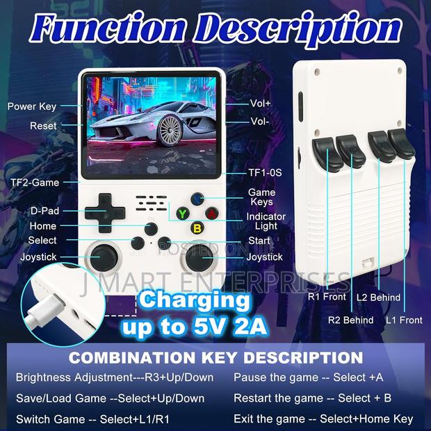 Retro Portable Game Console
