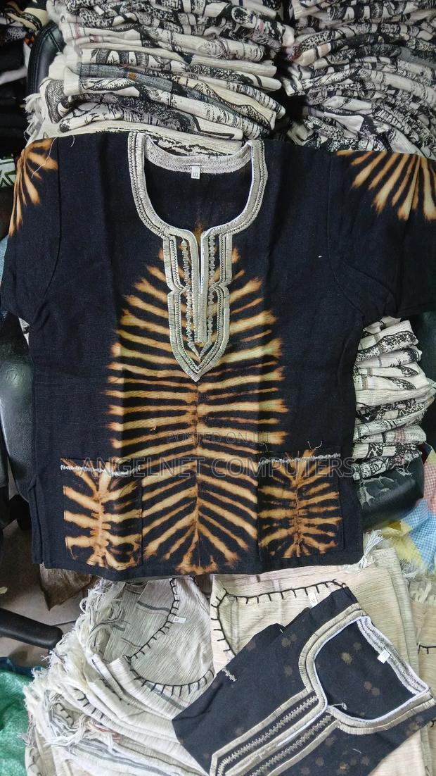 Patched Kitenge Shirt