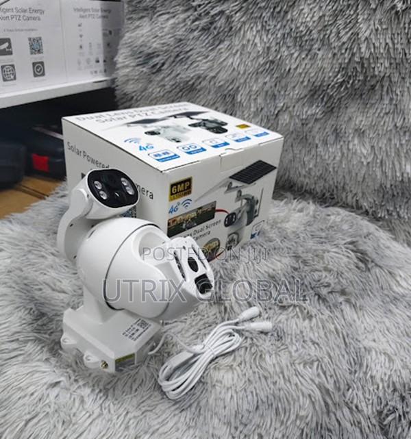 Ubox 6mp 4g High Power Dual Solar Ptz