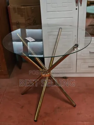 Gold Legged Round Table