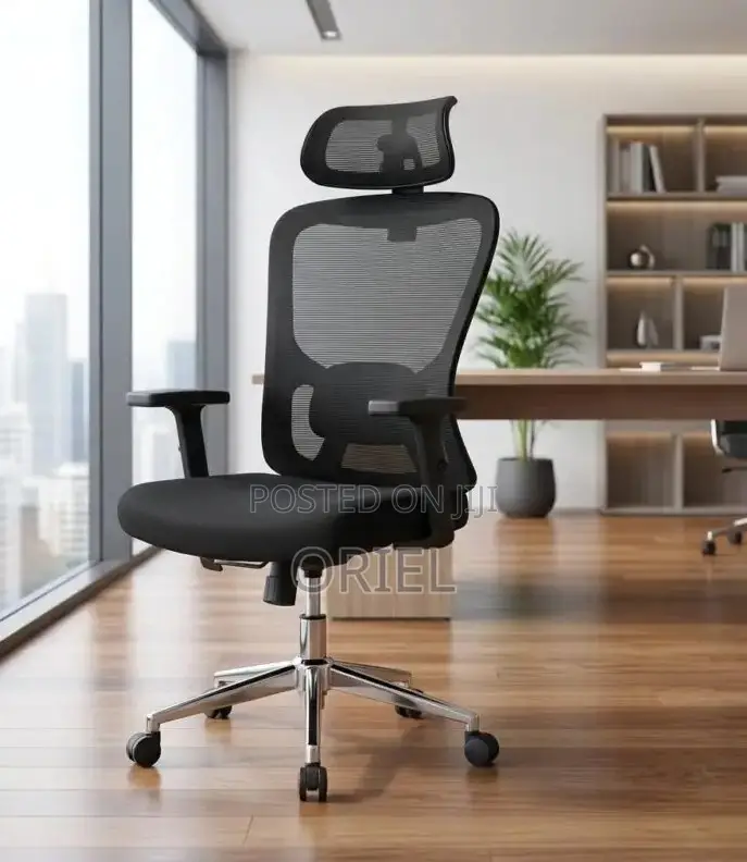 Office Chair : Adjustable, Breathable Mesh Ergonomic Office Chair
