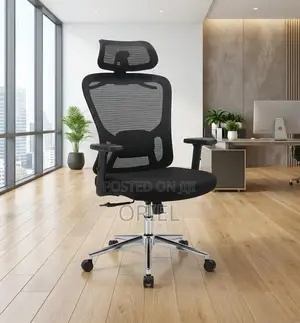 Office Chair : Adjustable, Breathable Mesh Ergonomic Office Chair