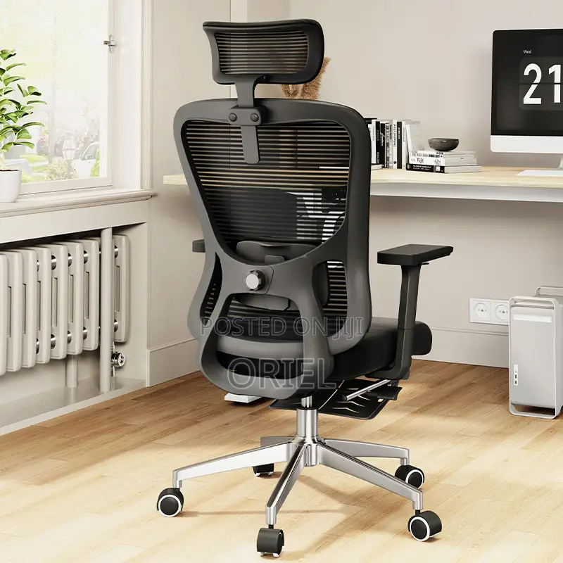 Office Chair : Adjustable, Breathable Mesh Ergonomic Office Chair