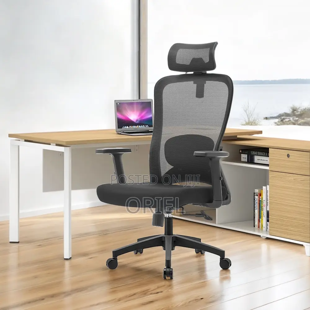 Office Chair : Adjustable, Breathable Mesh Ergonomic Office Chair
