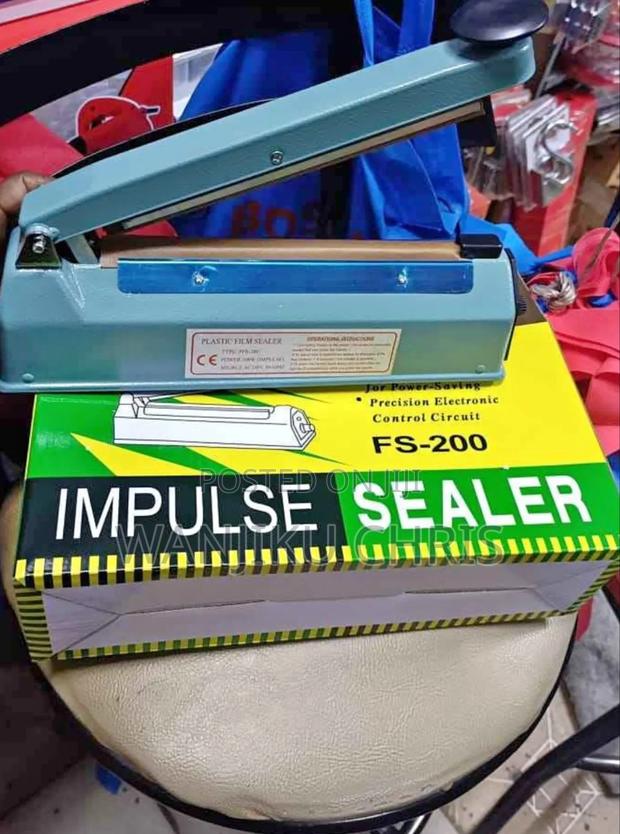 Electric Metallic Impulse Sealer / Impulse Sealer 200mm - main view