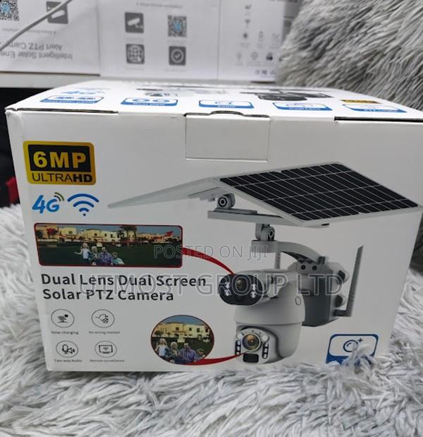 Ubox 6mp 4g Dual Camera Solar Security System - main view