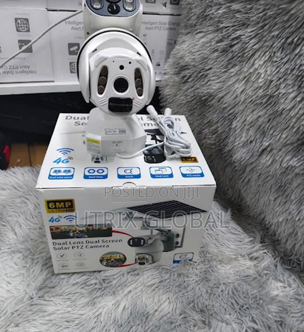 Ubox 6mp 4g Dual Lens Solar Cctv Ptz