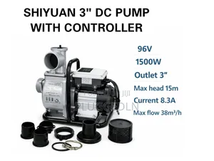 Shiyuan 3" Dc Pump With Controller 3inch Outlet 96v.