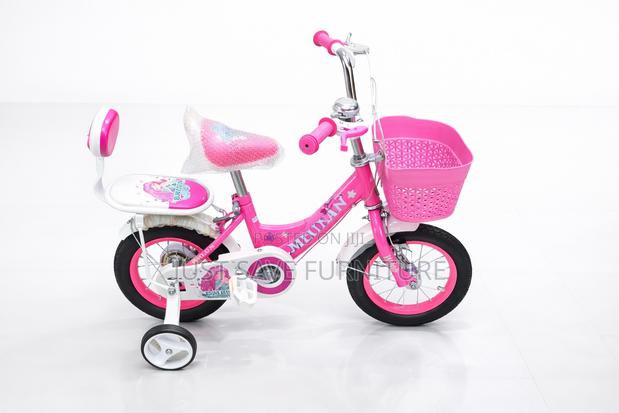 Stylish Kids Bicycle With Basket Training Wheels –Strong Safe Ride
