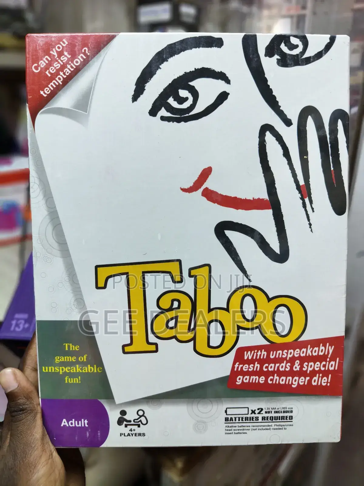 Adult  Taboo Game,