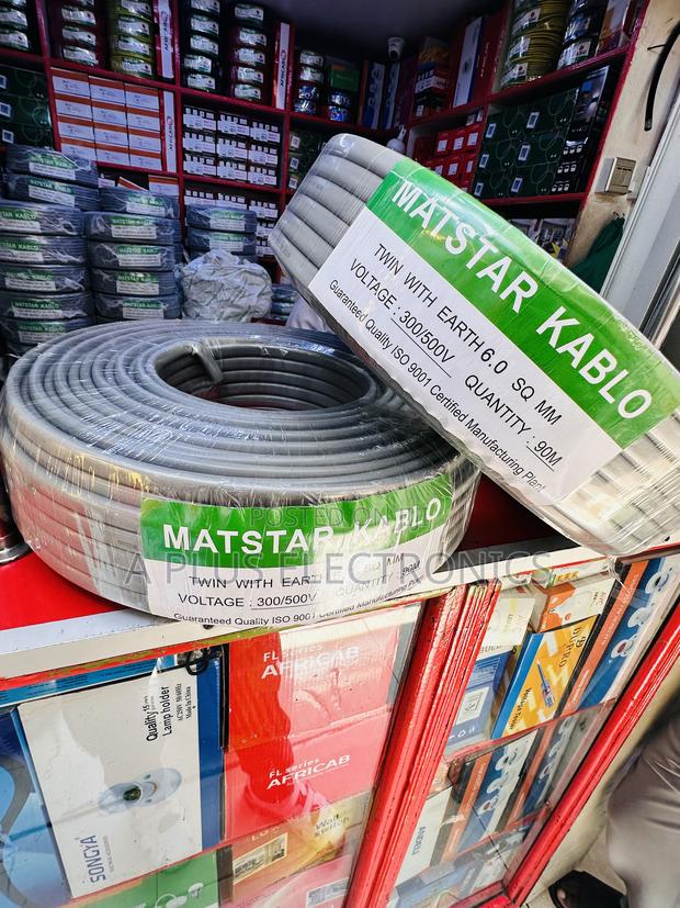Matstar 6.0mm Twin With Earth Cable – Affordable - thumbnail 2