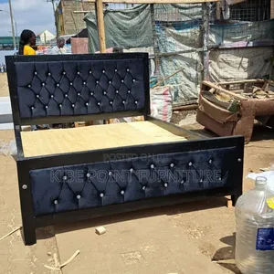 All Black Mokect Bed
