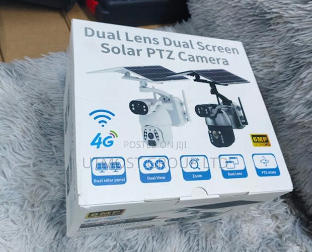 Ubox 6mp 4g Estate Security Solar PTZ Camera - main view