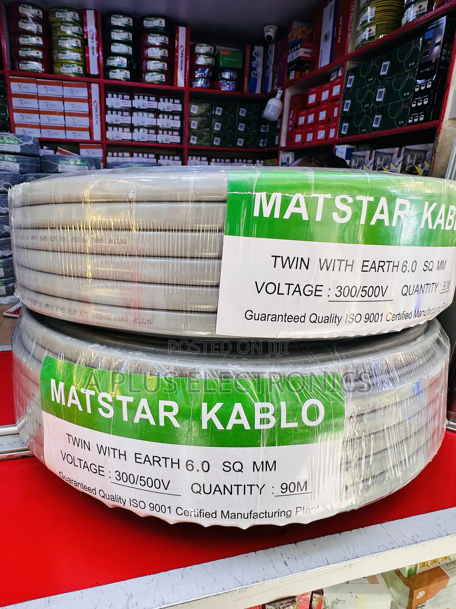 Matstar 6.0mm Twin With Earth Cable – Safe Efficient Power Supply