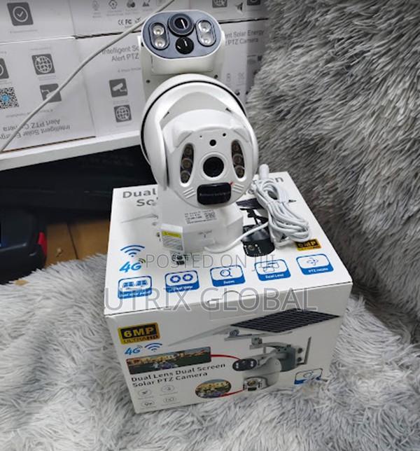 Ubox 6mp 4g High Resolution Solar Ptz Camera