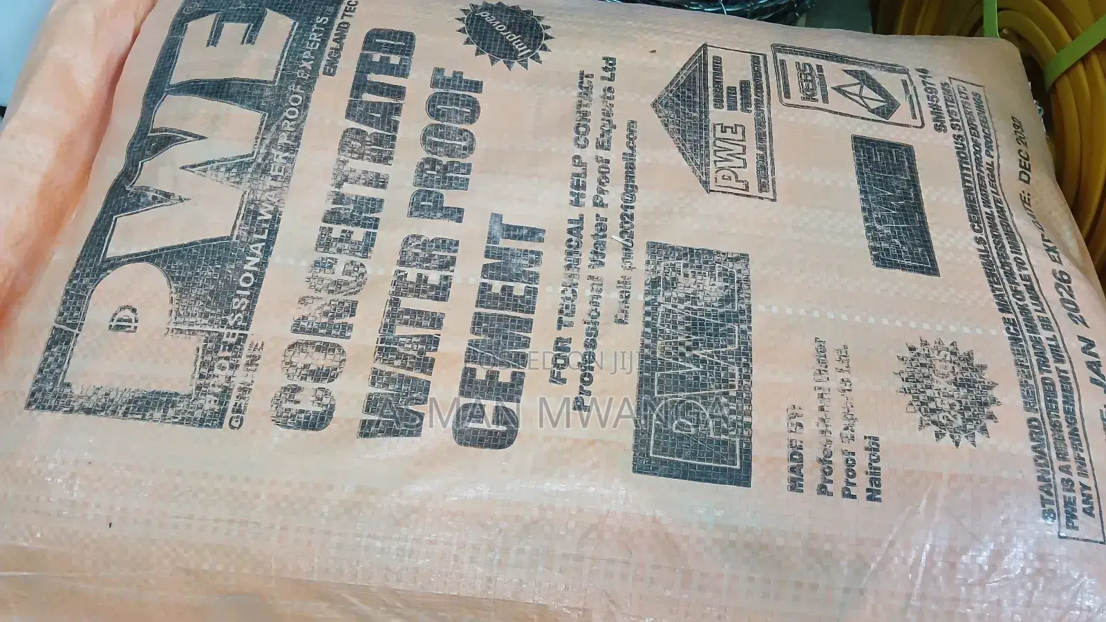 Concentrated Water Proof Cement 25kgs