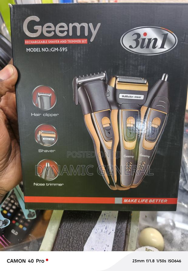 Geemy 3in 1 Trimmer Set - main view