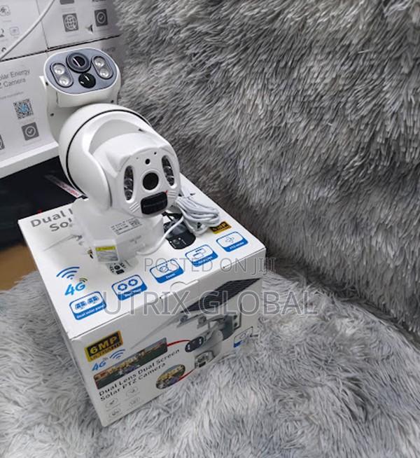 Ubox 6mp 4g Remote View Dual Solar Camera - main view