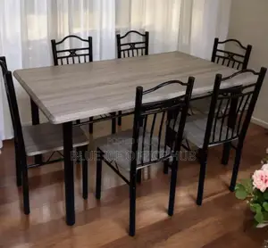 Wooden Dining Table and Chair