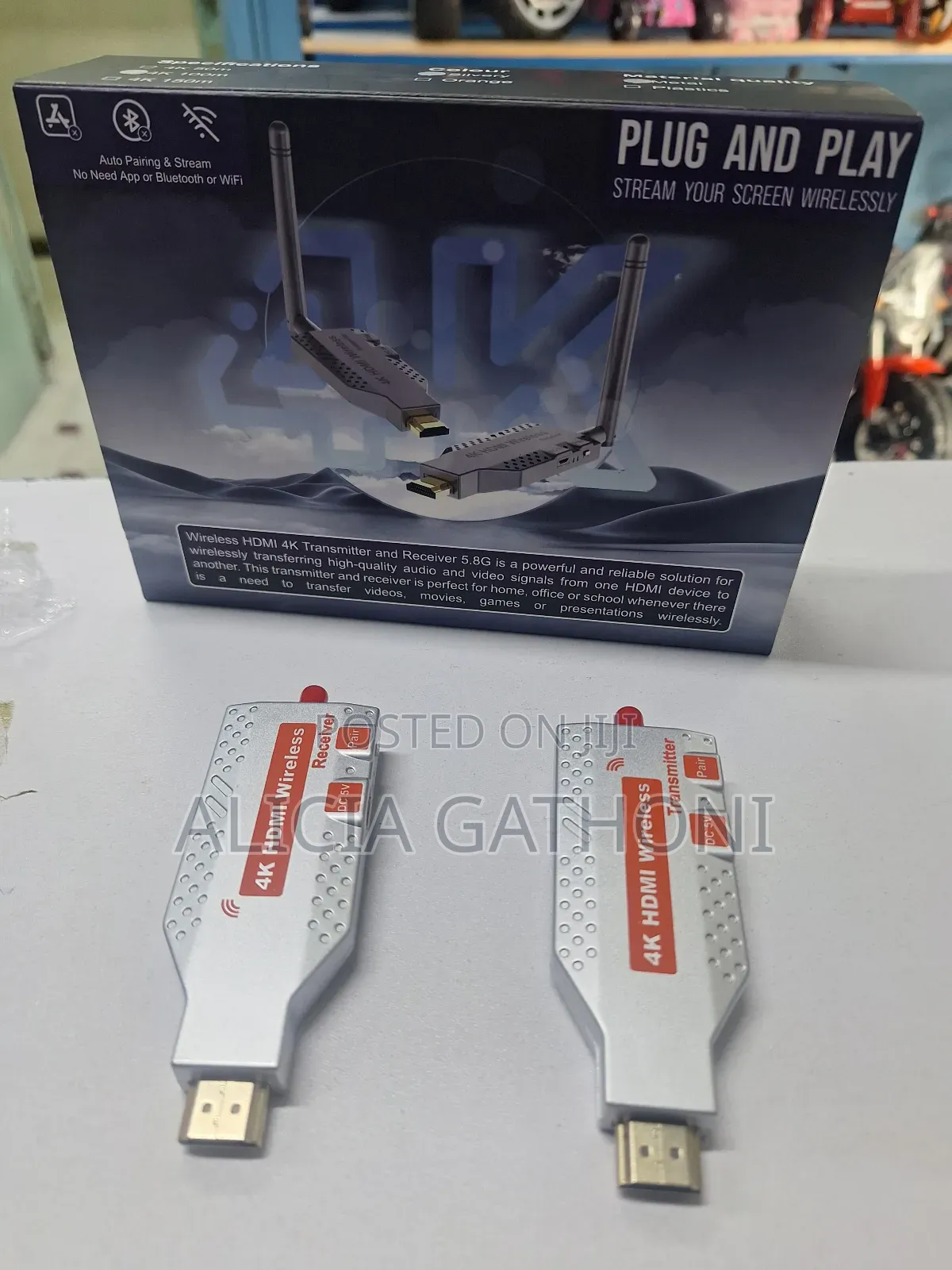 100mtrs 4kfullhd Wireless Hdmi