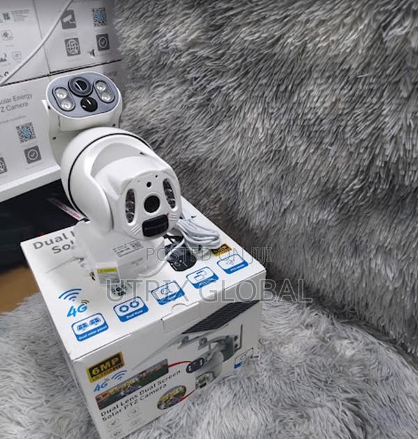 Ubox 6mp 4g Dual Lens Cctv Solar Camera - main view