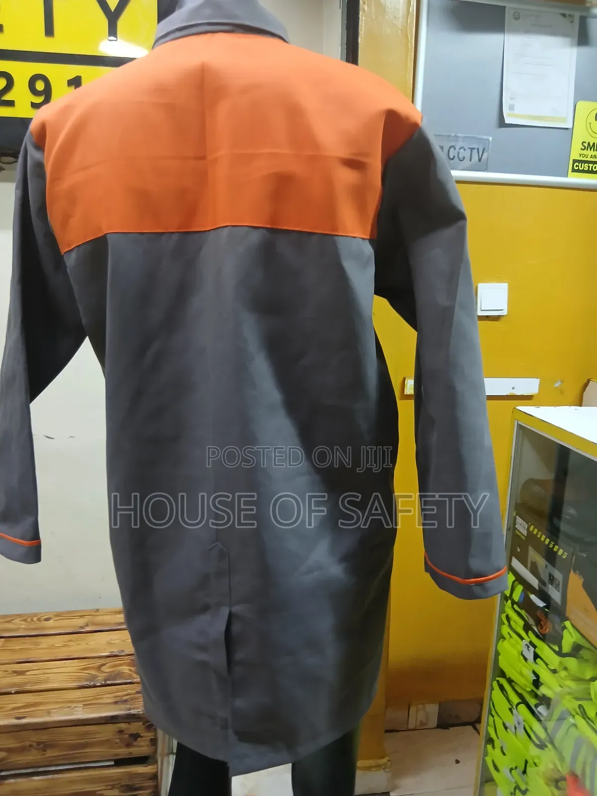 Blended Colours Fabric Dustcoat