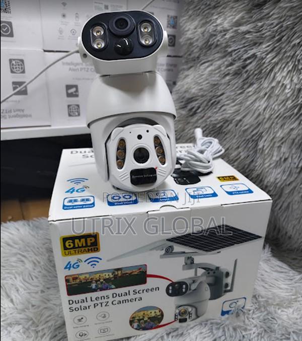 Ubox 6mp 4g Heavy Duty Solar Ptz Camera