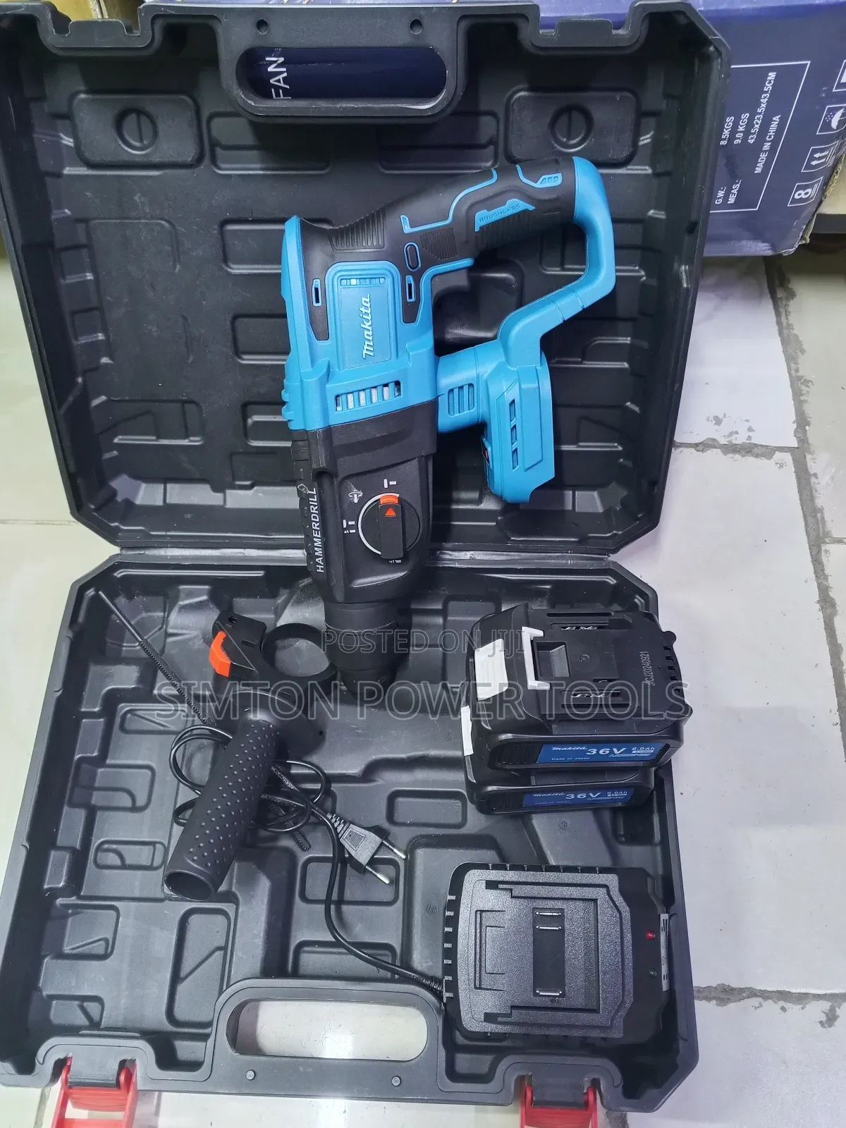 Rechargeable Lithium-Ion Battery Makita Rotary Hammer Drill