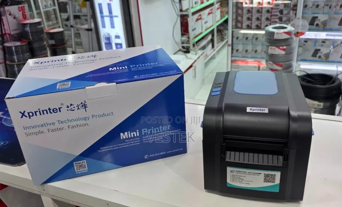 New Xprinter 370b Direct Usb Thermal Desktop Barcode Label Printer
