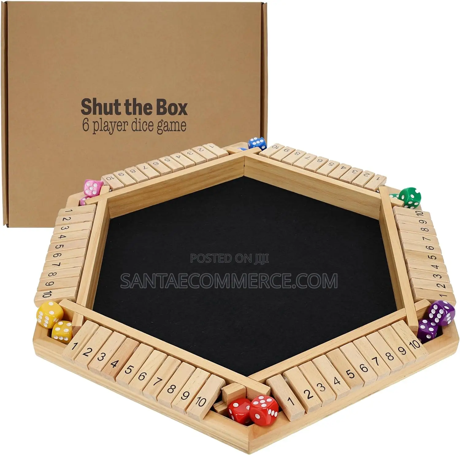 The Box Dice Game – Hexagon Edition