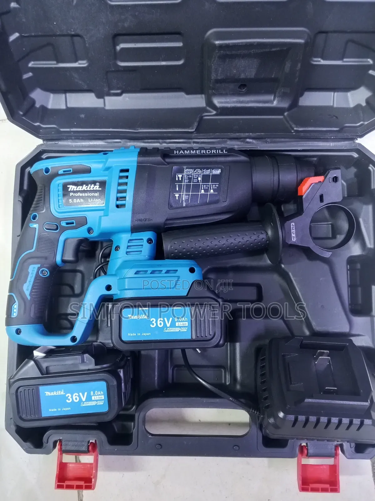 Heavy-Duty Makita Cordless Rotary Hammer