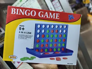 Large Size Bingo Game,4 In A Line Game