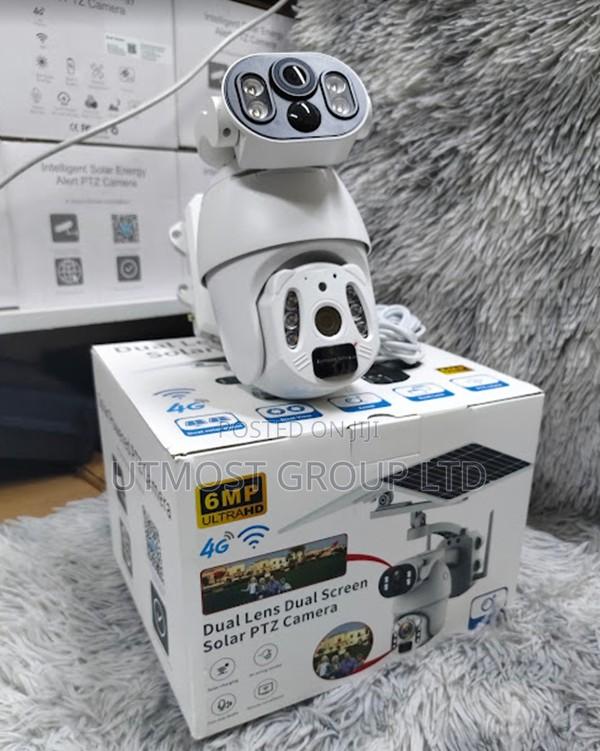 Ubox 6mp 4g Long Range Solar PTZ Camera - main view